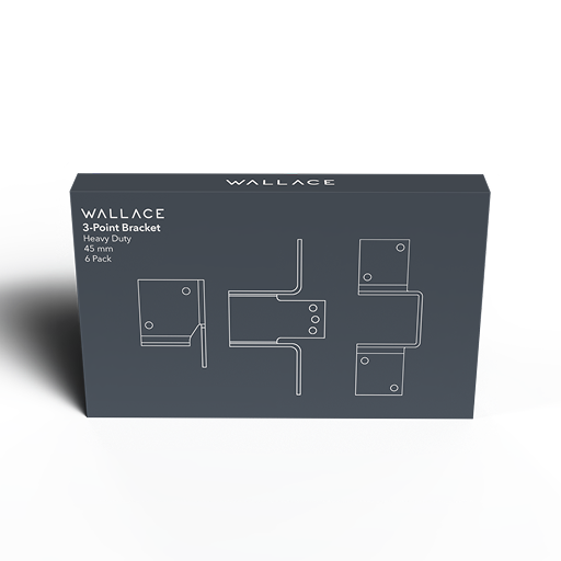 WALLACE 3-POINT CENTRE BRACKET 6PK